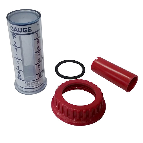 FGK-1 Fuel Gauge Cap Kit - Red Cylinder Indicator